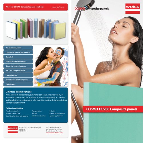 COSMO Composite panels