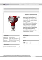 SMP858-TST-H flush diaphragm absolute pressure transmitter