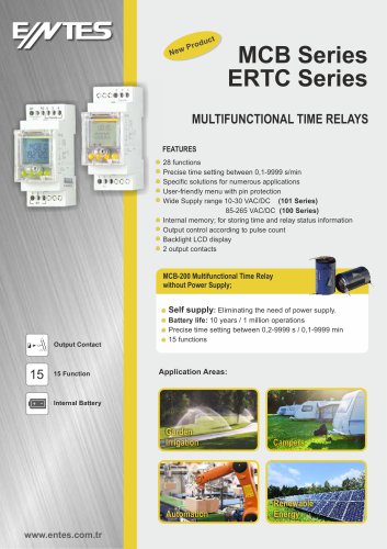 MCB Series Digital Time Relays