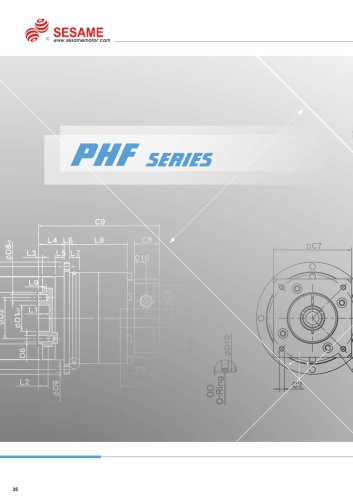 Servo Motor Gearhead - Output Flange