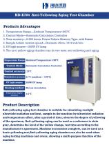 Anti-Yellowing Aging Test Chamber HD-E704