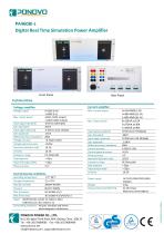 PA460Bi-L Digital Real Time Simulation Power Amplifier  Datasheet_EN_2026 V2