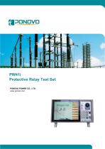 PW41i (Advanced)  Protective Relay Test Set Datasheet_EN_2026 V1