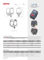 LEFOO pressure switch/ LF19/ for water pump/ for air compressor/ tank