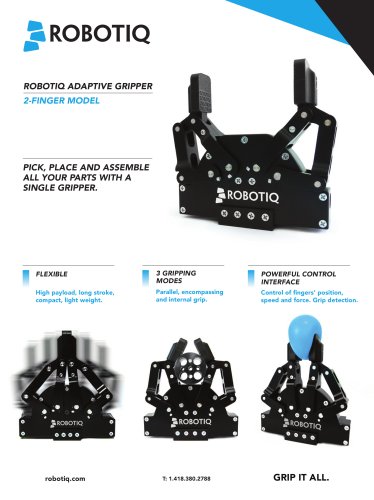 2-Finger Adaptive Gripper - 85 Specifications