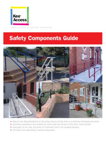 Kee Access : Components for Handrails for Disabled