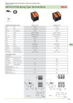 MPX315 PCB Spring Type Terminal Block