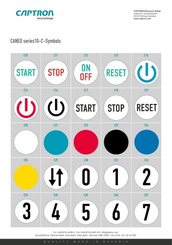 CANEO series10-C-Symbols