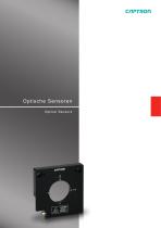 Optical Sensors - Catalogue