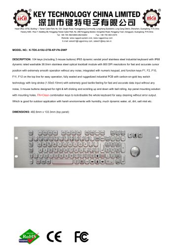 K-TEK-A19U-OTB-KP-FN-DWP
