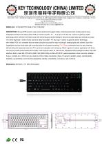 K-TEK-M327TP-FN-BL-IT-NV-151B-DWP Data sheet