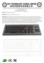 K-TEK-M460-TP-KP-FN-DT-BL Data sheet