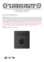 Rugged Trackball K-TEK-M110-38-MTB-AVR-NV-151B