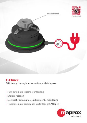 E-Chuck - for automation
