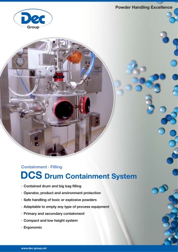 DCS Drum Containment System Filling