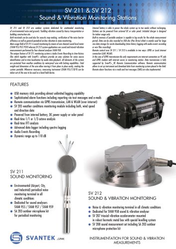 SV 211 Environmental Noise Monitoring Station