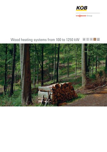 Wood heating systems from 100 to 1250 kW