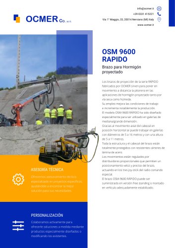 OSM 9600 RAPIDO