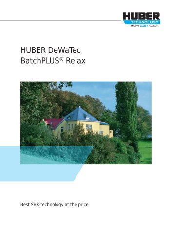 HUBER DeWaTec BatchPLUS® Relax SBR plant