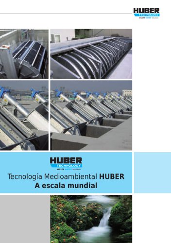 Tecnología Medioambiental HUBER A escala mundial