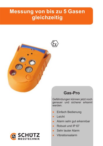 Multi-Function Measuring Device Gas-Pro