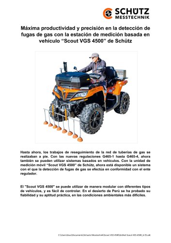 SCOUT VGS 4500