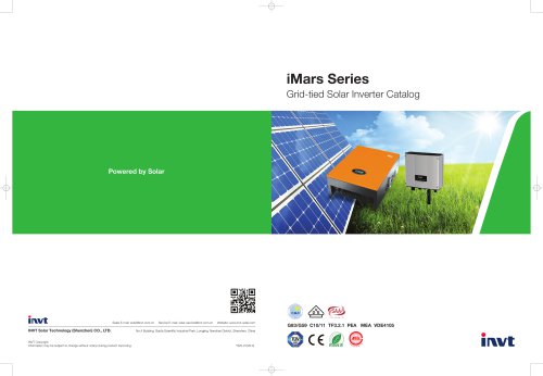 iMars series Grid-tied solar inverter catalog