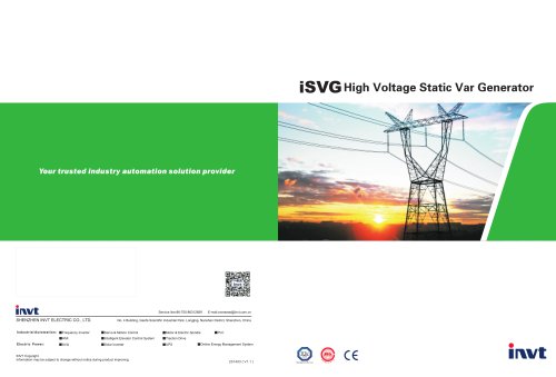 iSVG High voltage static var generator