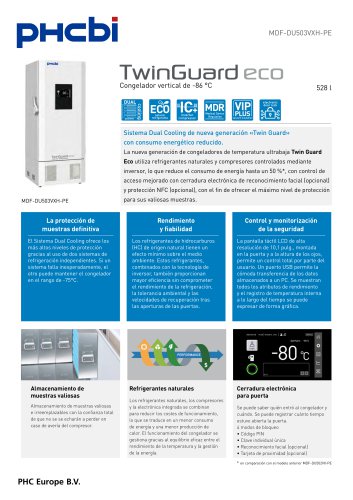 MDF-DU503VXH-PE Productsheet