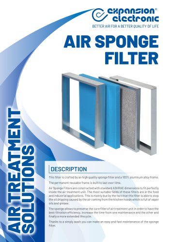 AIR SPONGE FILTER