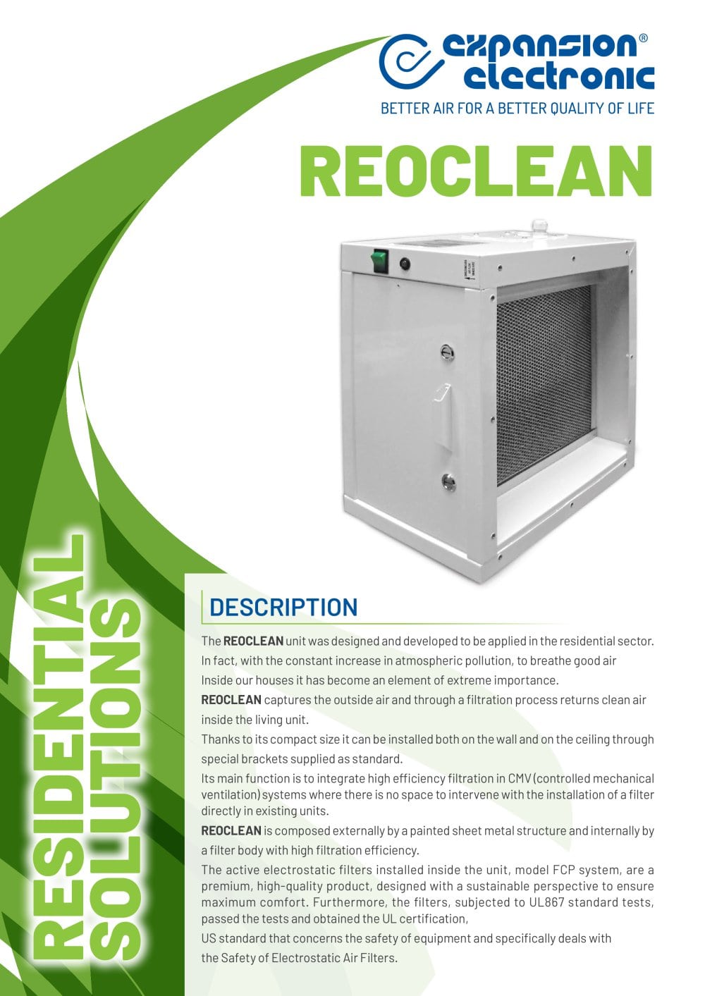 REOCLEAN - Expansion Electronic