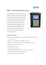 RH802 Dual Channel Vibration Analyzer