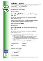 RONDS RH802 Certificate CE