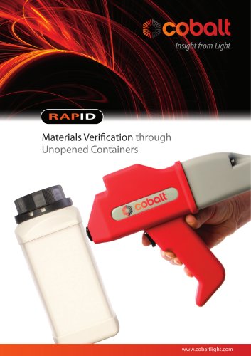 RapID - Raw Materials Identification 