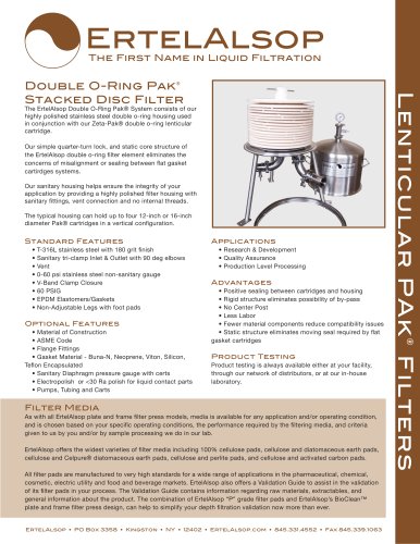  Double O-Ring Pak® System