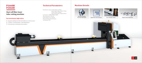 economical laser tube cutter