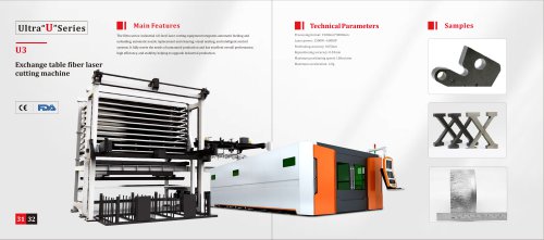 Exchange table fiber laser cutting machine