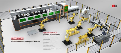 Golden Laser Flexible Manufacturing System for Automotive Parts