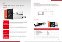 Golden Laser High Value Fiber Laser Cutting Machine X3 for Sheet Metal