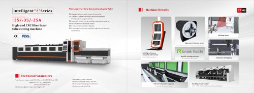 Golden Laser Smart Laser Tube Cutting Machine i20 i35 i20A i35A