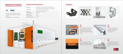 medium power laser cutting machine