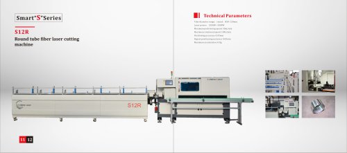 round tube laser cutting machine