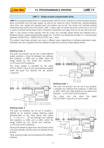 LME11 Catalog