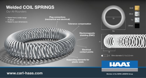 Welded COIL SPRINGS