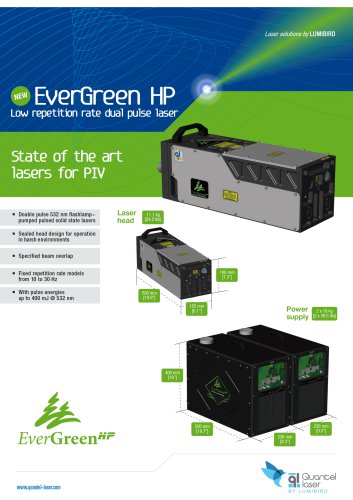 EverGreen HP (50-340 mJ @ 532 nm)