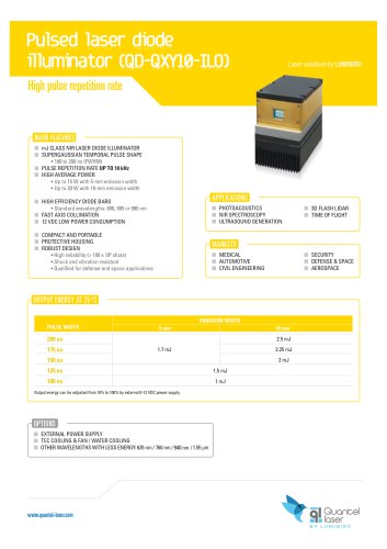 Pulsed laser diode illuminator / High pulse repetition rate