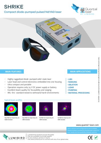 Shrike - Diode-pumped Nd:YAG laser