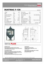 Datasheet DUSTMAC F-126