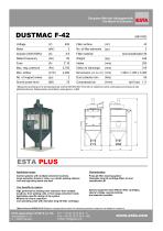 Datasheet DUSTMAC F-42