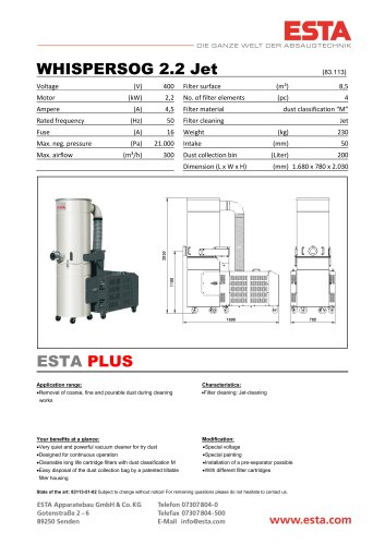 Datasheet WHISPEROG-3.0 FM